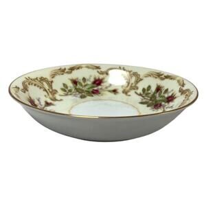 Narumi Bowl 5 3/8" Fruit Dessert Rose Bud Japan Fine China Vintage Exquisite